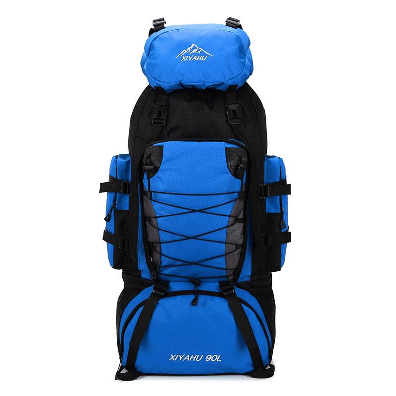New 90L Lightweight Waterproof Hiking Backpack for Men – Large Capacity, Perfect for Casual Outdoor Adventure, Camping, and Travel.