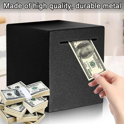 The Money Box Is Made of High Quality, Durable Metal, This Savings Protects Your Well and Also Makes It Easy To Keep To Get Out It, You Can Only Break