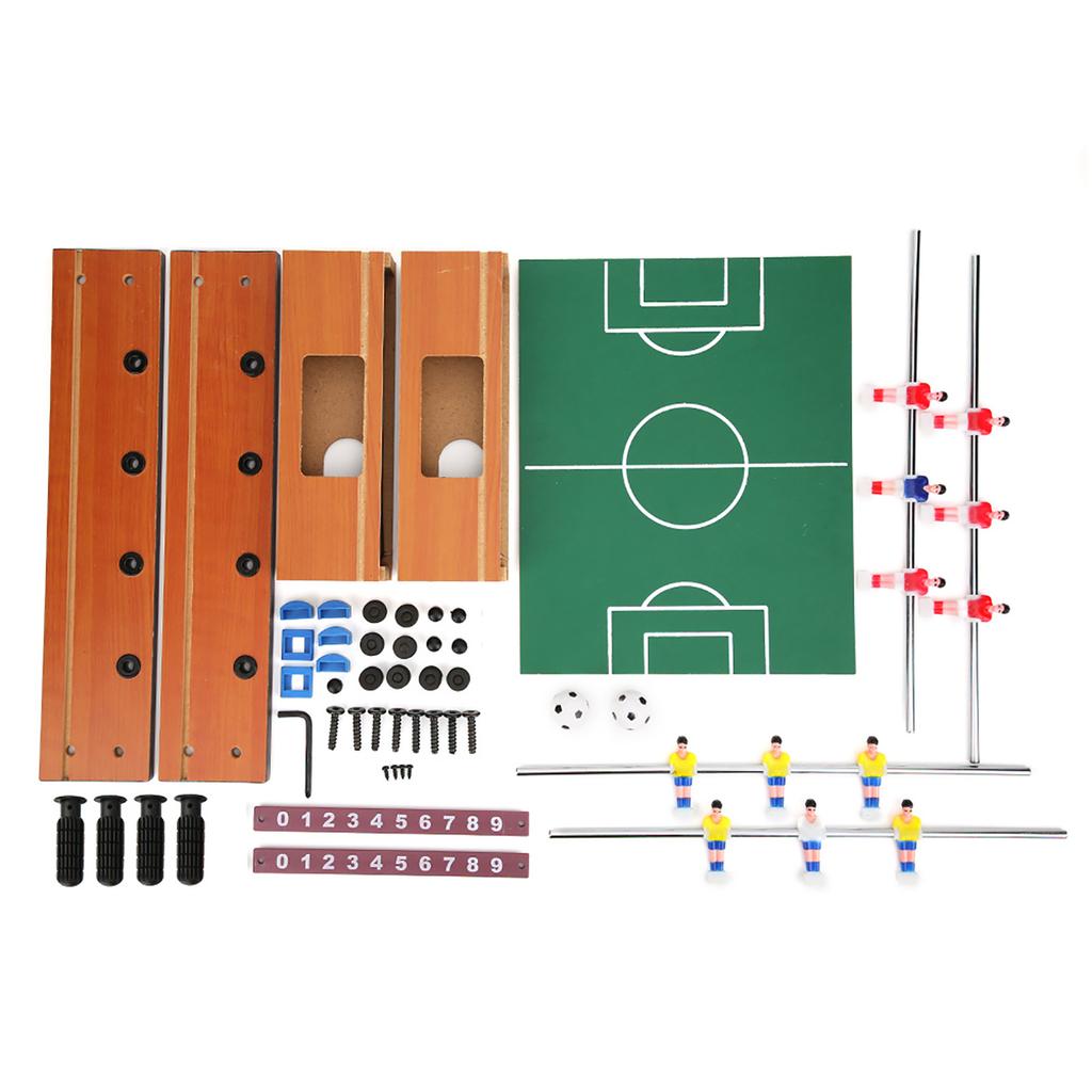 Mini Wooden Indoor Football Table Interactive Sports Soccer Game for Adults Children