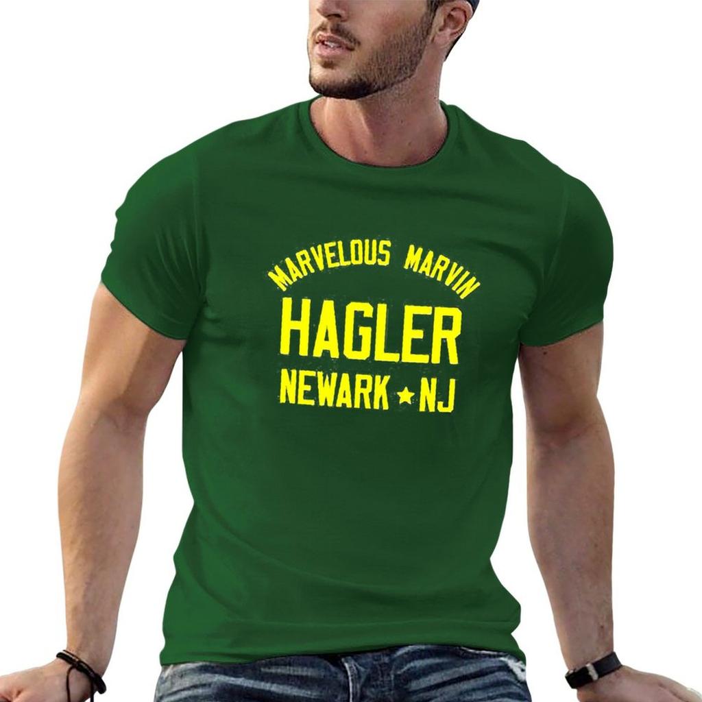 Marvin hagler T-Shirt Übergrößen süße Kleidung Trainingsshirts für Männer