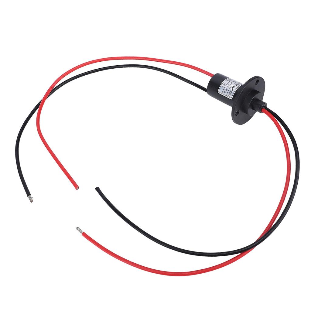 Elektryczny Silnik Pierścieniowy Ślizgowy Złącze Elektryczne 2 Przewody 30A 250RPM Obracający się o 360 stopni Mały Dokładny Typ Kapsułkowy Przewodzący