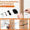Plastic Pet Balcony Protective Net Bite Resistant Cat Safety Net Cat Window Sill Fence  Patio