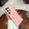 Luxury Shockproof Bumper Matte Clear Case for Samsung Galaxy S25 S24 S23 Ultra Plus S24FE Magnetic Wireless Charge Cover