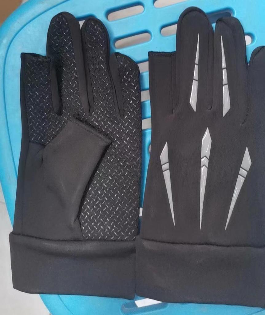 Unisex Touchscreen Winter Gloves: Warm, Non-Slip, Full Finger, Ideal for Outdoor Sports and Fishing.