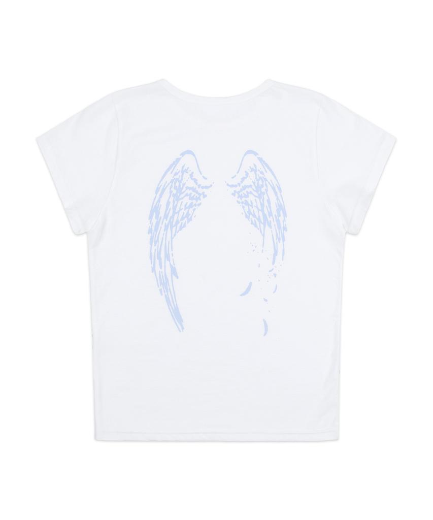 FANCY CLUB Rivers Of Heaven Crop Top (Blue) F25Qb135