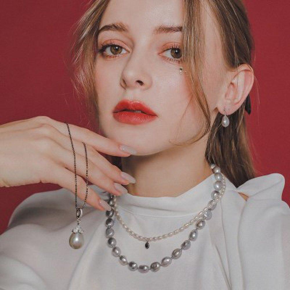 J.Lauren [Made] Long Drop Chain Pearl Necklace N01097