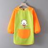 Children's Waterproof Art Smock with Logo - Reversible Apron for Painting and Eating  