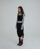 Sunday Fruits Market String Sweat Skirt Black