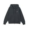 KANGOL Oversized Hooded Zip Up Charcoal 5148