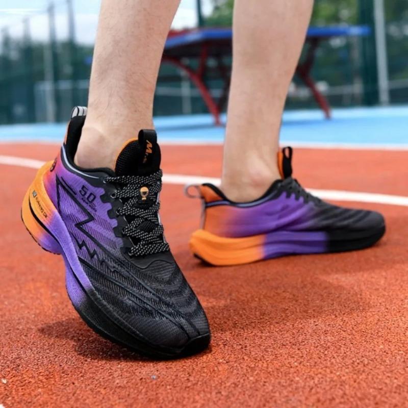 Brand Men's Carb Plate Running Shoes Soft Cushi Shock Absorbing Sports Shoes Unisex Sneakers Light Anti-Slip Training Shoes