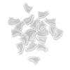 20PCS Pet Cat Nail Covers 20Pcs Soft Comfortable Clear Nail Tips for Cats Anti Scratch Furniture Safe Caps with Glue