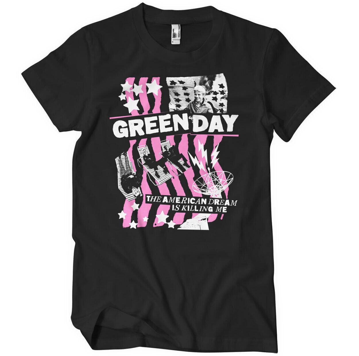 Officially Licensed Green Day American Dream Mens T-Shirt L