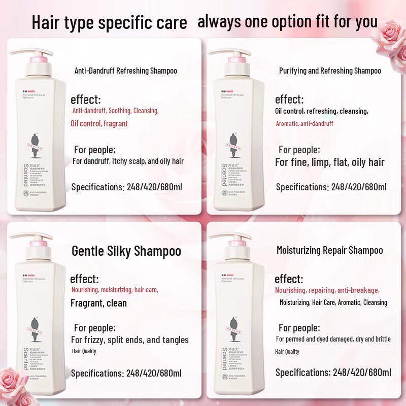 Adolph Smoothing & Nourishing Essential Oil Shampoo