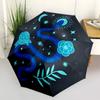 1pc Snake Flowers Automatic Open/Close Umbrella, Portable Folding Umbrella for Travel, Themed Events, It is suitable as a gift for various festivals,