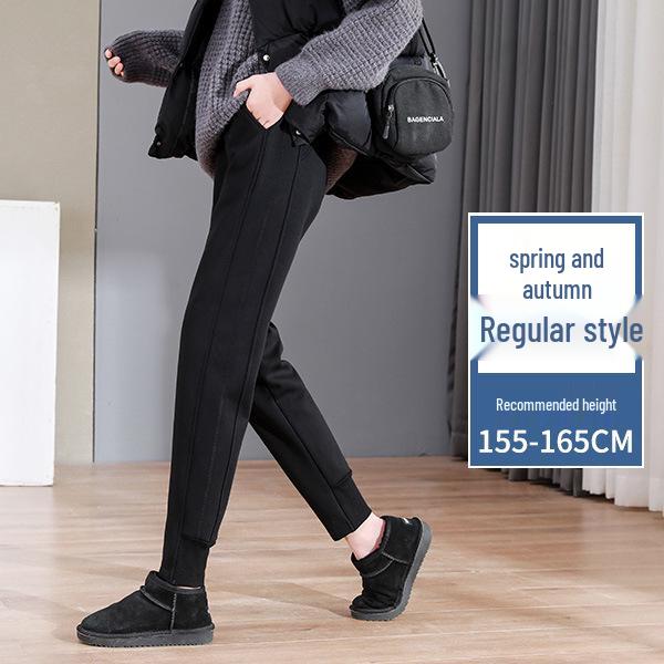 

Unisex Lambswool Jogger Pants for Kids – High Waist, Thickened, Plus Velvet, Warm and Casual for Autumn and Winter. M