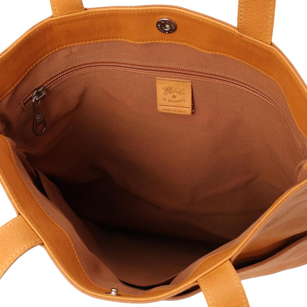 IL BISONTE Tote Bag BTO137 PO0001 TOTE ORIUOLO NATURALE [Used]
