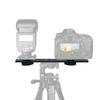 Dual Camera Mount Tripod Bracket Camera Flash Brackets Extension Bar With 1/4" Screw For Camera Dslr Led Light Stand Microphone