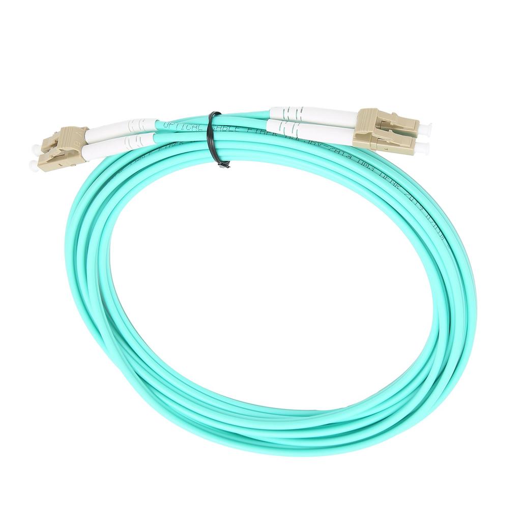 Optical Cable MultiMode DualCore LC UPC LC UPC Optic Fibre for Data Transmission.