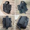Open Top Nylon Handcuff Pouch Waist Belt Bag Handcuff Holder Hunting Accessory
