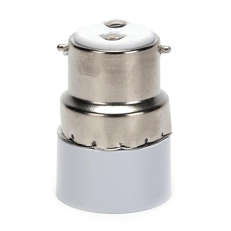 B22 To E14 Light Bulb Lamp Socket Base Extender Converter Adapter Holder