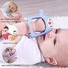 Never Drop Silicone Teething Toys for Babies,Infant Hand Teether Pacifiers Breastfeeding Babies, Teethers Toy For New Born