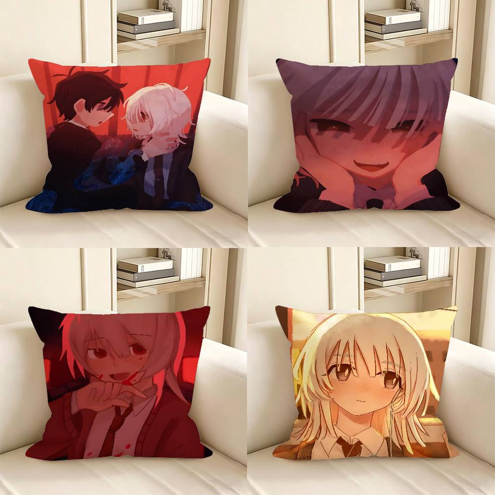 pc SSaihate SStation Game Pillow Case Fashion Square Pillowcase Bedroom Sofa Room Ins Decoration Leisure