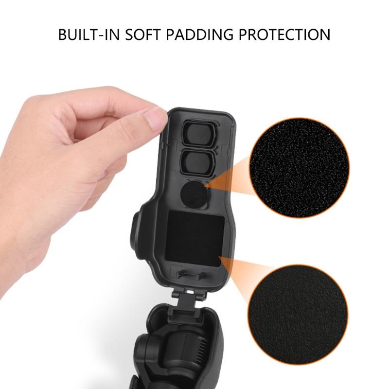 Flip Cover Camera Lens Protectors Featuring Shockproof ABS Material And Compactly Carrying Case For Accessories