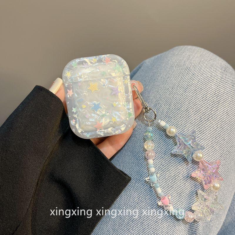 Korean Style Ins Shell Color XINGX Applicable Airpodspro2 Protective Case Apple 4 Generation Bluetooth Airpods3 Earphone Case