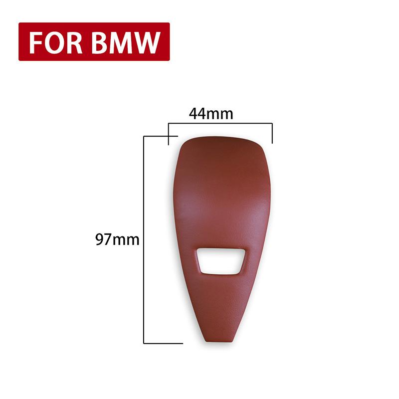 1 Piece Car Leather Gear Shift Handle Trim Cover with Fragrant Tablets Compatible for BMW 4 Series G20 G28 Z4 G29 2020-