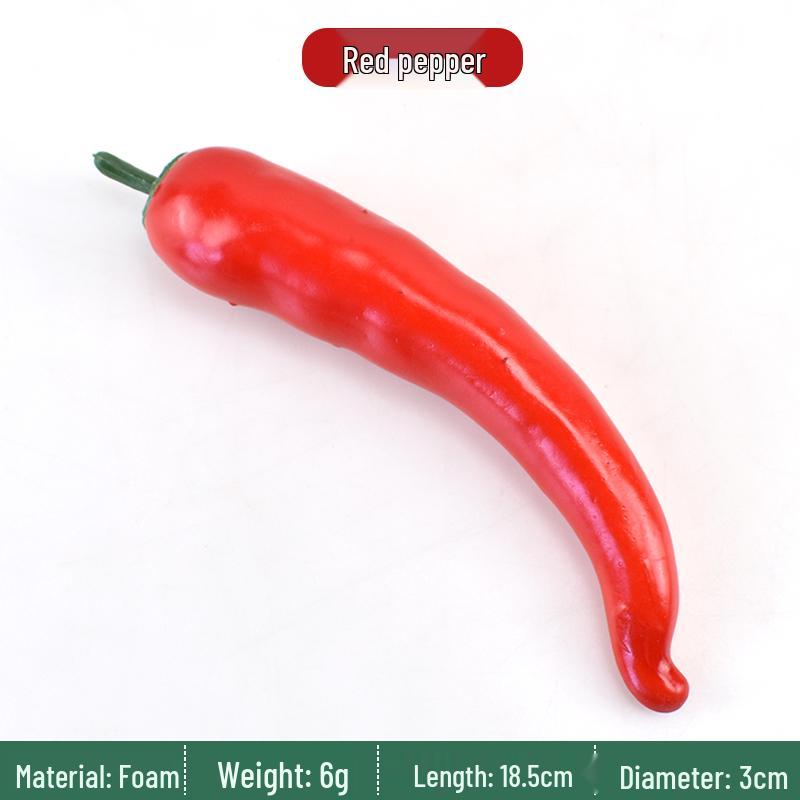 Model Foam Fake Vegetable and Fruit Display Props - Children's Toy Decoration