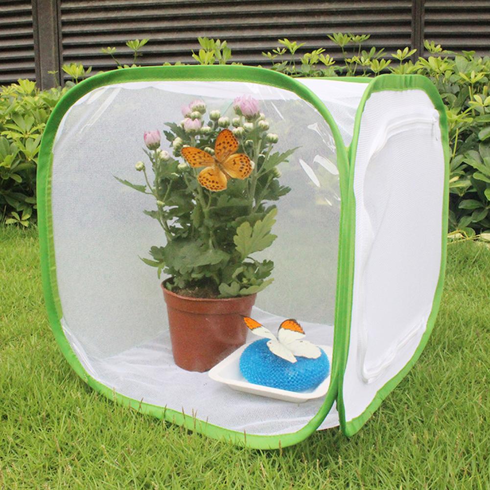 Large Foldable Portable Durable Ventilated Butterfly House Breeding Cage