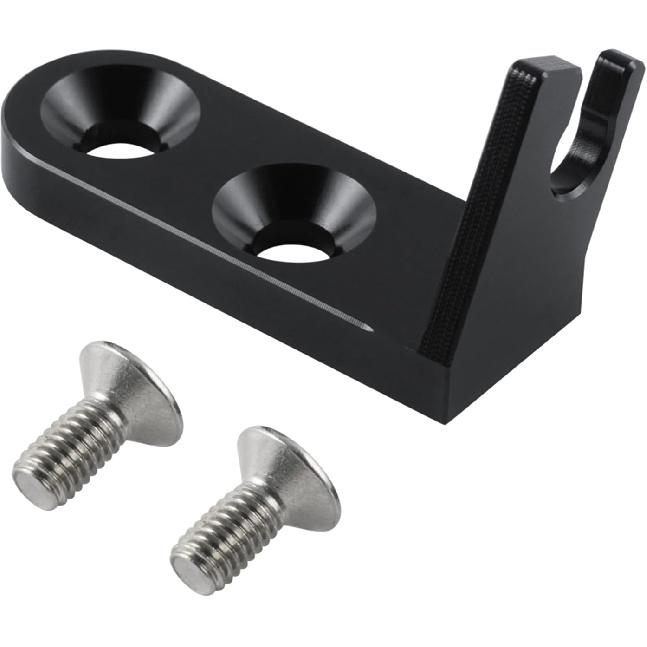 Bevinsee Throttle Cable Bracket with Bolts Compatible with Honda GSR Type R Engines Edelbrock Victor X Manifold B20 B18 B16 B17 Compatible with Honda