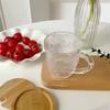 Tazza Semplice in Vetro Ghiaccio Satinato Tazza da Latte Tazza da Caffè Tazza da Succo