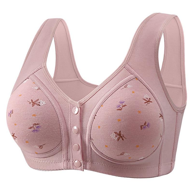 Women Large Size Front-closure Bra Vest Style Bra