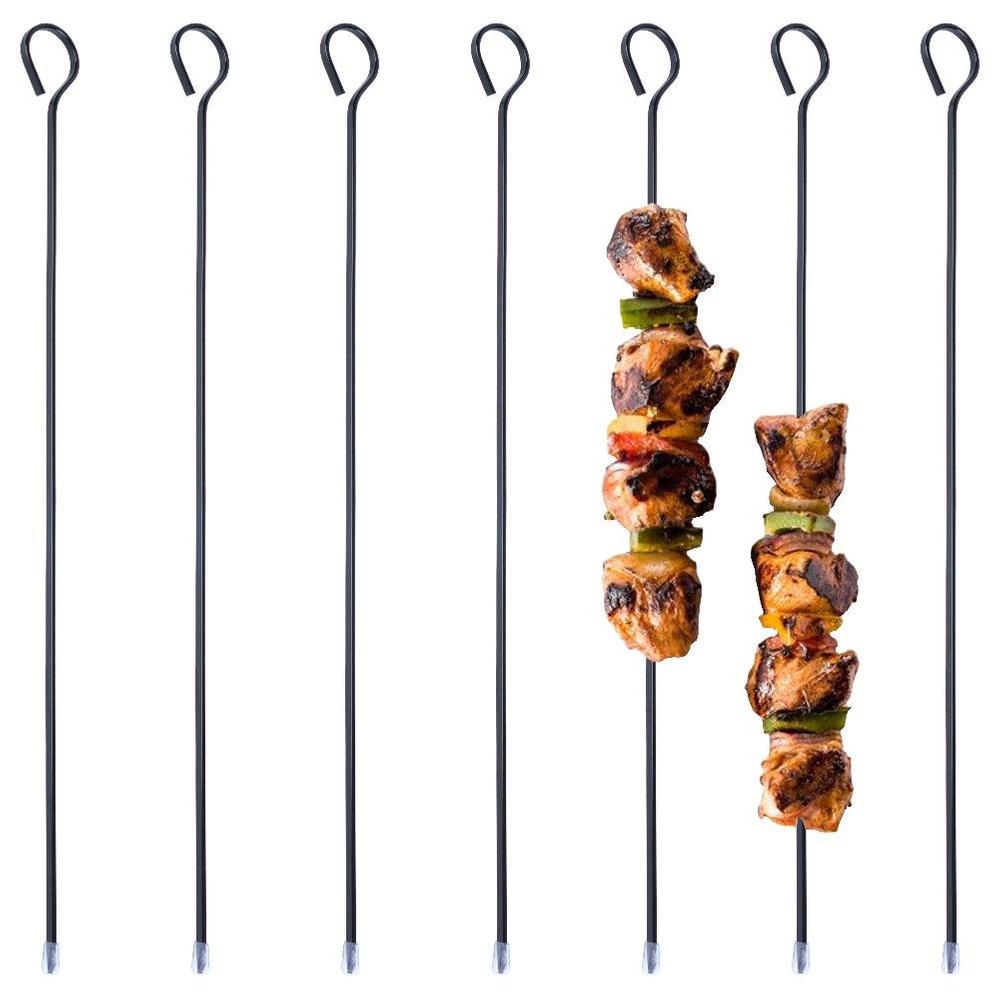 8x Steel Skewers Steel Skewers For Grilling Skewers 31.5