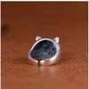 Adjustable Cat Ring Women Men Copper Open Band Vintage Animal Jewelry Minimalist Cute Feline Accessory