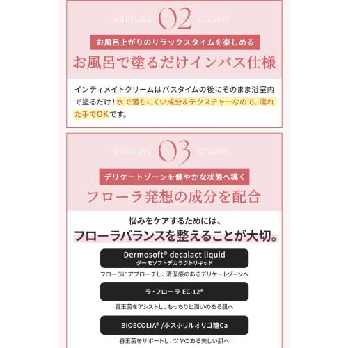 laugh.laugh. Laugh Dot Intimate Cream for Delicate Areas, Moisturizing, Dry, and Hydrating, 75ml (Pure Musk)