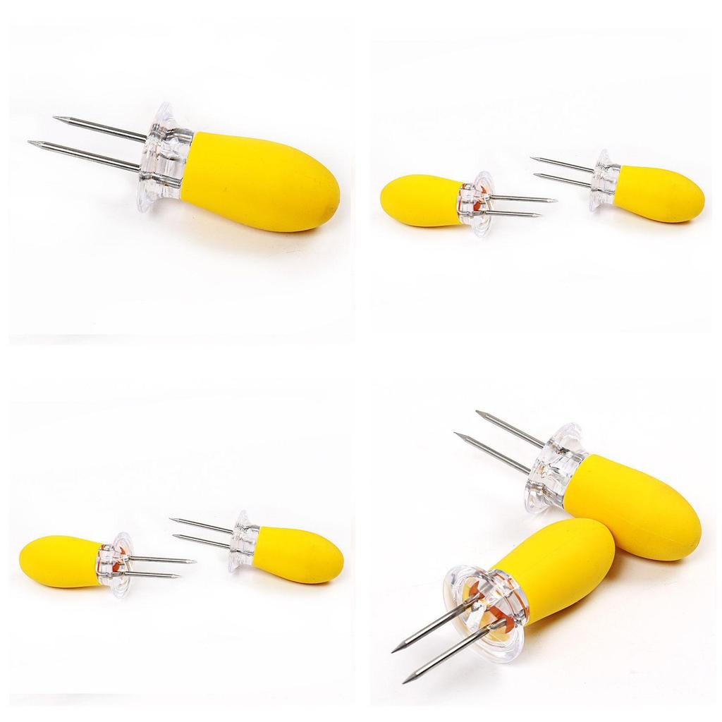 Langlebige Maiskolbenhalter aus Edelstahl mit weichen Körpern bieten überlegenen Halt und Stabilität