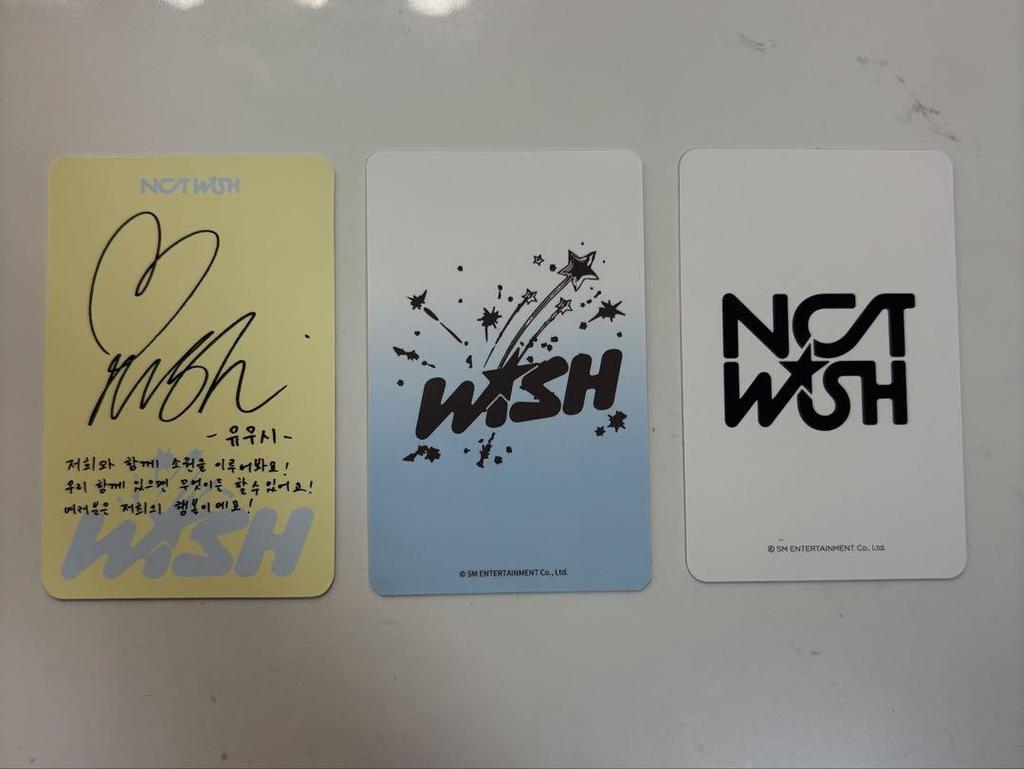 [USED] NCT Wish Interasia KNPOPS Yuushi Yuushi Trading Card