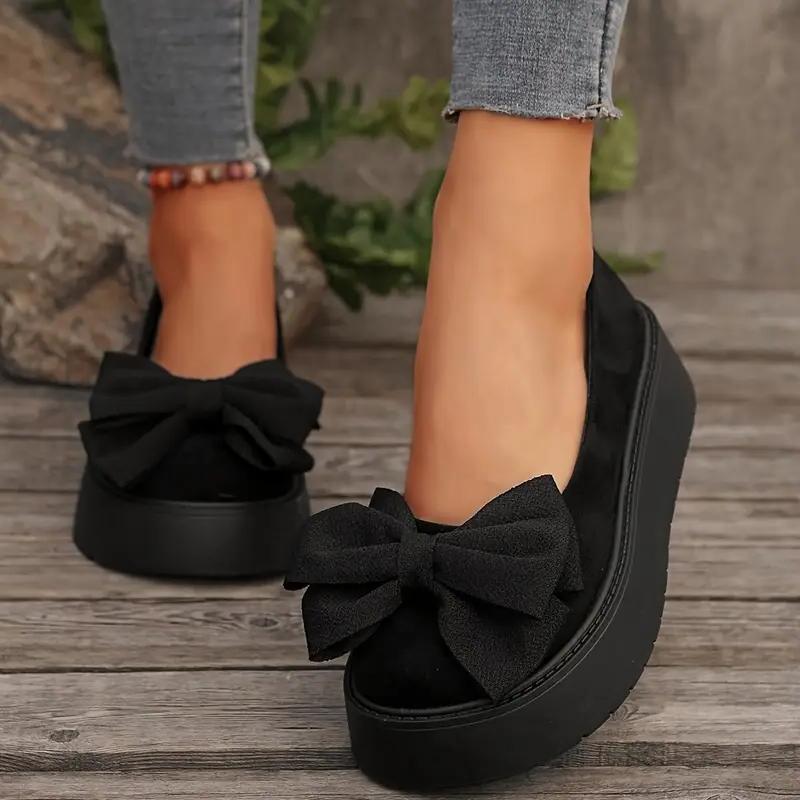 

Модная обувь на толстой подошве с мелким вырезом, повседневная, одинарная, новая, весна-осень, с круглым носком, удобная, спортивная женская обувь 37 чёрный