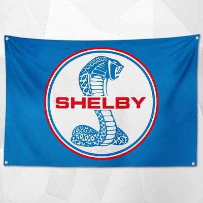 Chevy Cobra Logo" Extra Large Flag Banner - Approximately 59.1 X 35.4 Inches (150