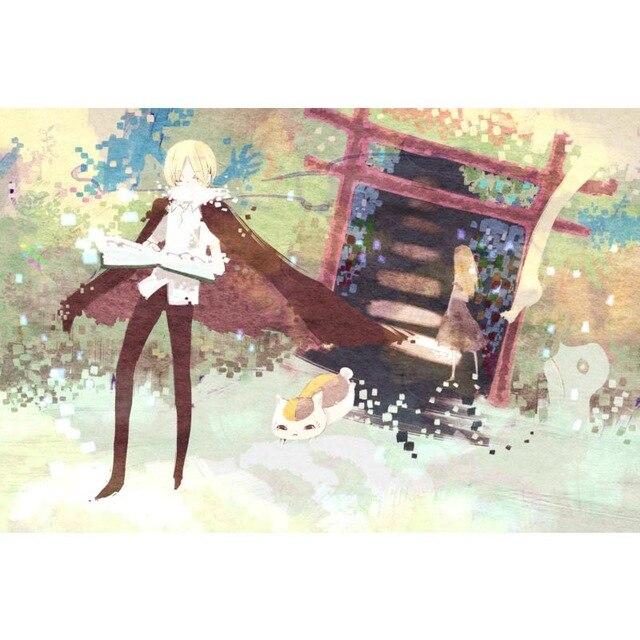 5D Diamond Painting Picture Natsume Friends Book Painting Anime Full Diamond Cross Stitch Embroidery Home Decoration Wall Art