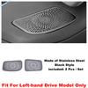 For Toyota Highlander / Kluger XU70  - 2025 Air Conditioning AC Vent Outlet Dashboard Air Outlet Decoration Frame Cover Trim