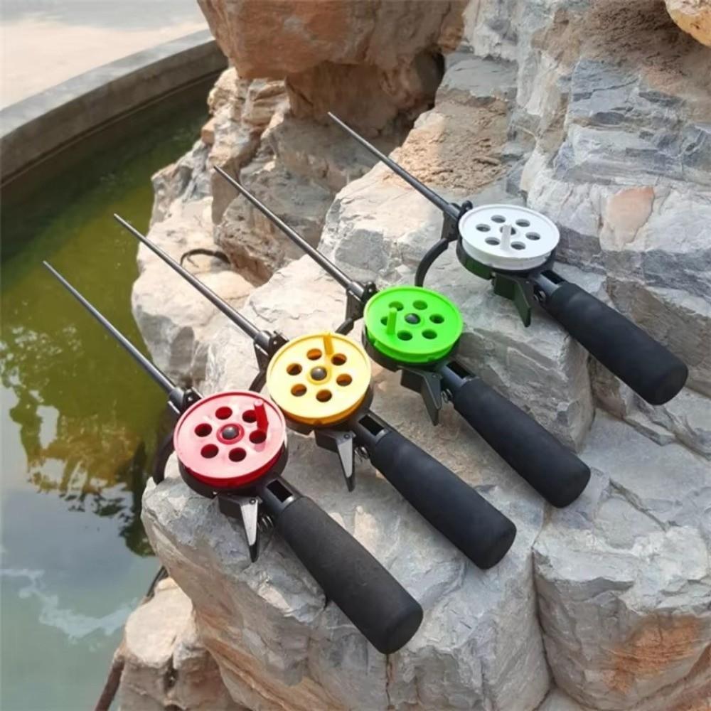 Plastic Outdoor Shrimp Fishing Rod Lightweight Specialized Equipment Lightweight Fishing Rod Compact Design Mini Size