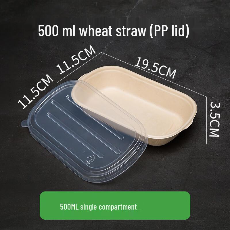 Disposable Pulp Takeout Meal Box