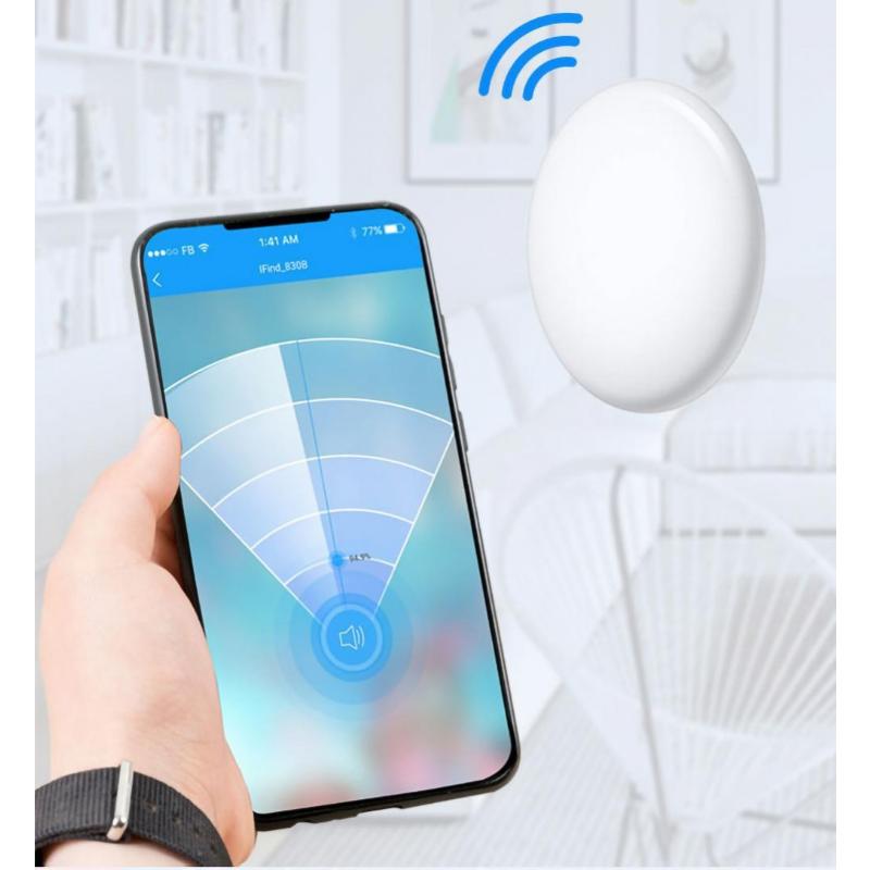 Mini localizzatore GPS localizzatore intelligente Bluetooth per AirTag dispositivo anti-smarrimento intelligente localizzatore GPS tasti mobili per animali domestici per bambini