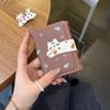 Koreanische süße Katze kurzes Portemonnaie weiblich klein tragbar Multifunktion Zertifikat Aufbewahrungstasche Cartoon Multi-Karten Kartenetui