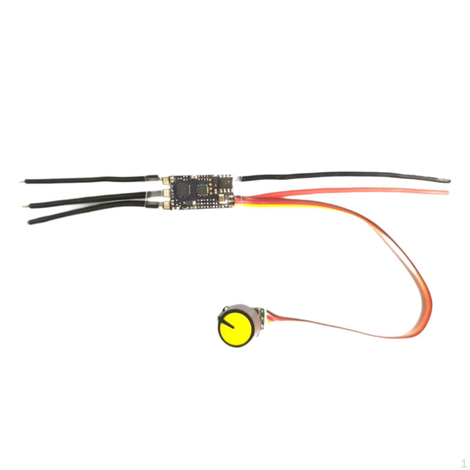 

Brushless ESC Motor Driver Spare Parts, Replacement Electric Speed Controller Lightweight