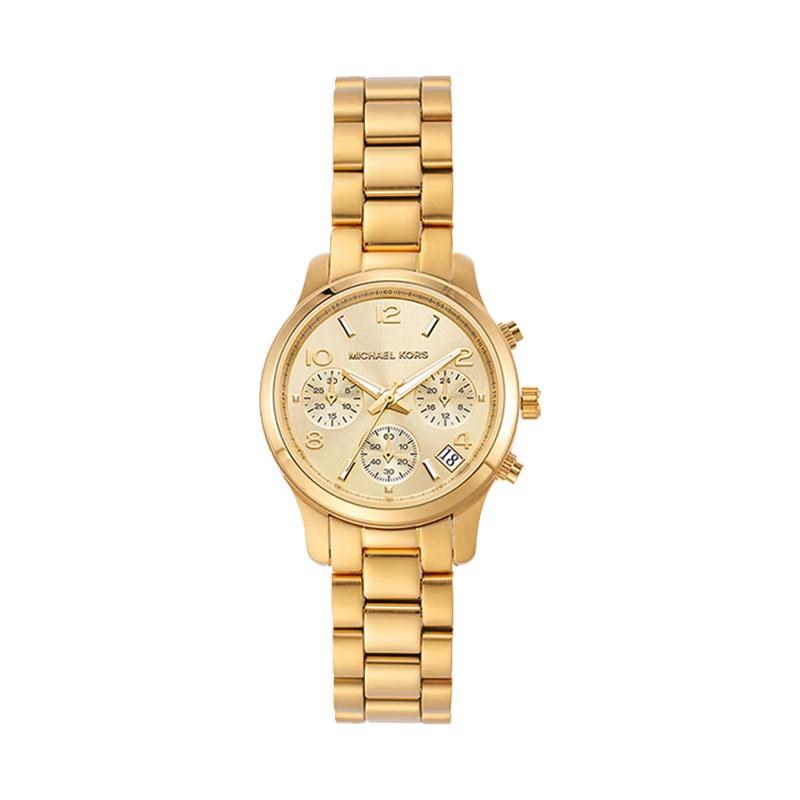 Michael Kors Quartz Watch Gold Dial Women watches MK7326 Gold Dial