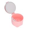 Baby Food Containers Large Pink Safe PP Material Sufficient Capacity Compact Portable Cute Style Powder Dispenser